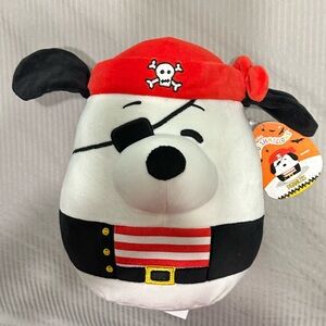 8” Pirate Snoopy Peanuts Halloween Squishmallow Plush Toy